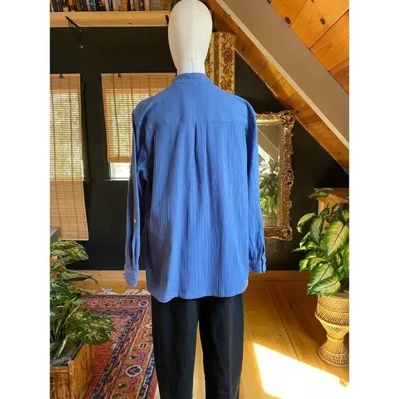 Appleseeds Shirt Purple Blue - Picture 2 of 4